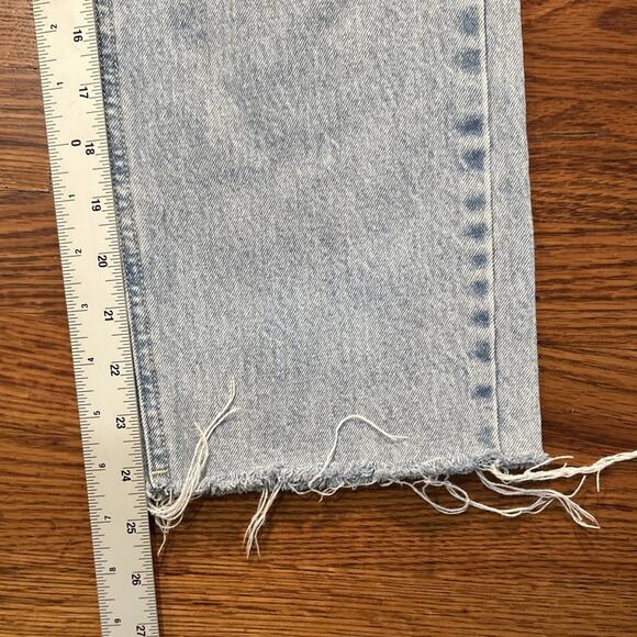 Stradivarius Jeans Womens Light Wash Blue Size 4 M - Picture 5 of 7